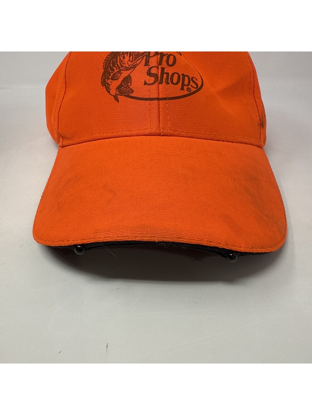 Bass Pro Shops Orange Cotton Ball Cap Adjustable Unisex Adults Hunting Hat - Picture 6 of 7